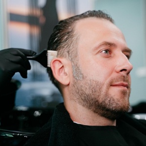 Барбершоп Кстово - камуфляж седины головы